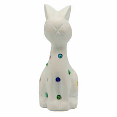 Beaded Soapstone Rabbit-Ornaments & Figurines-Siesta Crafts