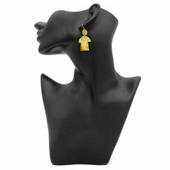 Angel Brass Earrings