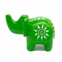 Soapstone Square Ear Elephant