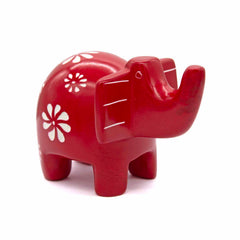 Soapstone Square Ear Elephant