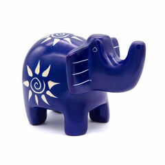 Soapstone Square Ear Elephant