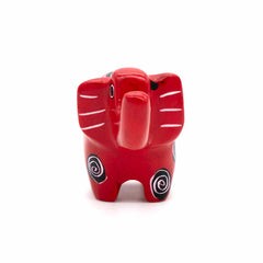 Mini Patterned Soapstone Elephant