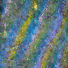 Butterfly Pleat Top - Lagoon Batik-Tops-Siesta Crafts