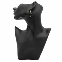 Basilia Black Shell Earrings-Earrings-Siesta Crafts