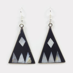 Amiga Pirámide Earrings-Earrings-Siesta Crafts