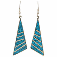 Brunila Triangulo Earrings-Earrings-Siesta Crafts