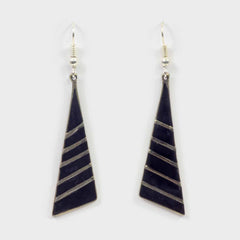 Brunila Triangulo Earrings-Earrings-Siesta Crafts
