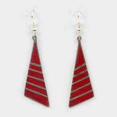 Brunila Triangulo Earrings-Earrings-Siesta Crafts