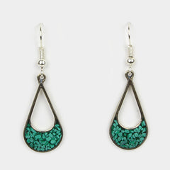 Grande Double Tear Earrings-Earrings-Siesta Crafts