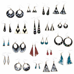 Mixed Mexican Earrings x 20-Earrings-Siesta Crafts