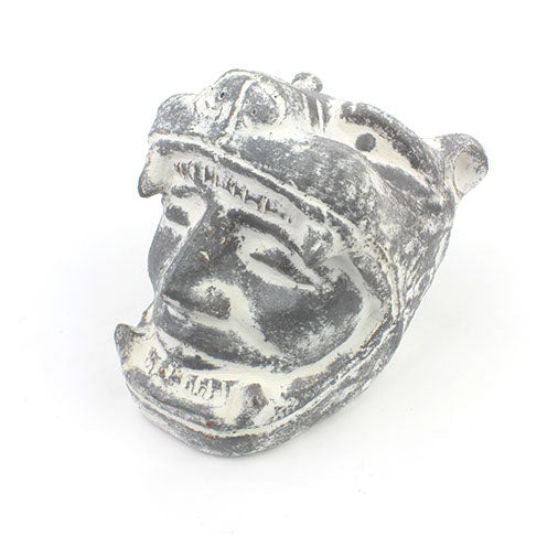 Ceramic Jaguar Head-Central & South American-Siesta Crafts