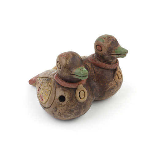 Twin Bird Ocarina-Wind Instruments-Siesta Crafts