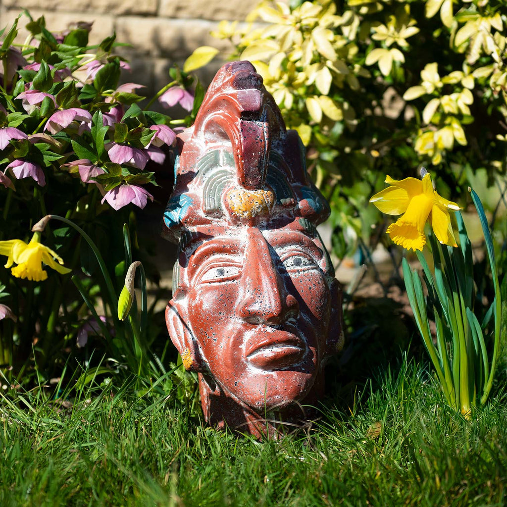 Large Mayan Ceramic Head-Central & South American-Siesta Crafts