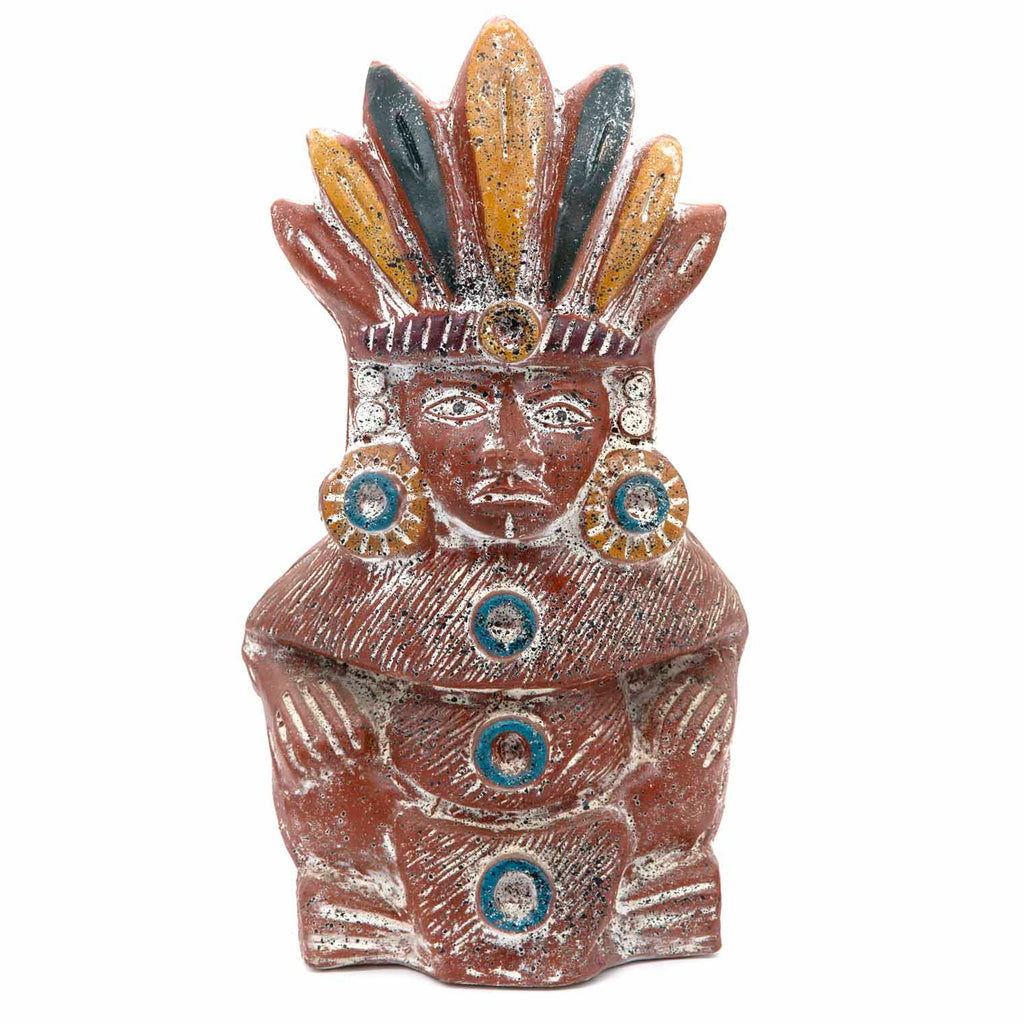 Large Ceramic Maize God-Central & South American-Siesta Crafts