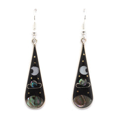 Stellar Large Teardrop Earrings-Earrings-Siesta Crafts