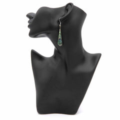 Lagrima Larga Earrings-Earrings-Siesta Crafts