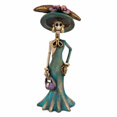 Small Catrina Ceramic-Ornaments & Figurines-Siesta Crafts