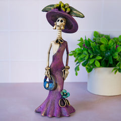 Small Catrina Ceramic-Ornaments & Figurines-Siesta Crafts