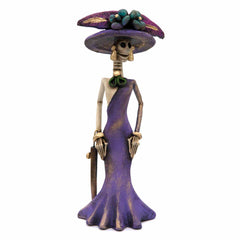 Small Catrina Ceramic-Ornaments & Figurines-Siesta Crafts