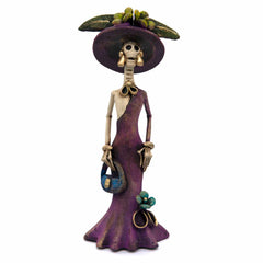 Small Catrina Ceramic-Ornaments & Figurines-Siesta Crafts