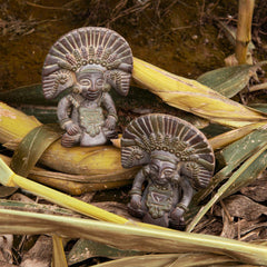 Small Maize God Idol-Central & South American-Siesta Crafts