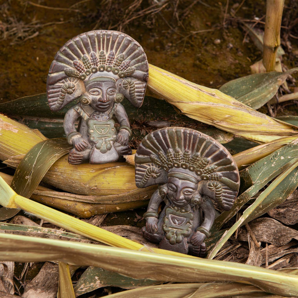 Small Maize God Idol-Central & South American-Siesta Crafts