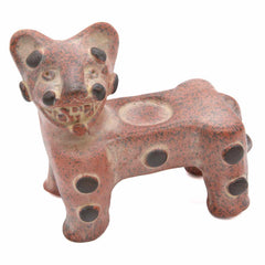 Jaguar Clay Figure-Ornaments & Figurines-Siesta Crafts