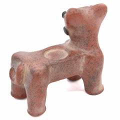 Jaguar Clay Figure-Ornaments & Figurines-Siesta Crafts