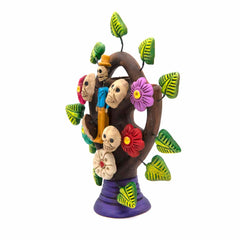 Skeleton Tree Arbol de Catrinas-Ornaments & Figurines-Siesta Crafts