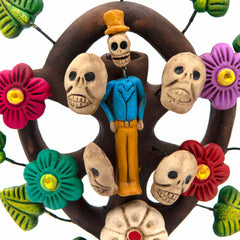 Skeleton Tree Arbol de Catrinas-Ornaments & Figurines-Siesta Crafts