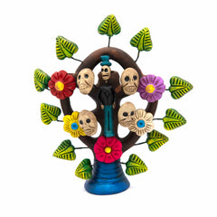 Skeleton Tree Arbol de Catrinas-Ornaments & Figurines-Siesta Crafts
