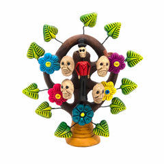 Skeleton Tree Arbol de Catrinas-Ornaments & Figurines-Siesta Crafts