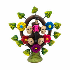 Skeleton Tree Arbol de Catrinas-Ornaments & Figurines-Siesta Crafts