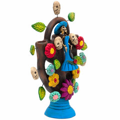 Skeleton Tree Arbol de Catrinas - Large-Ornaments & Figurines-Siesta Crafts