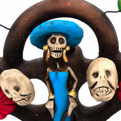 Skeleton Tree Arbol de Catrinas - Large-Ornaments & Figurines-Siesta Crafts