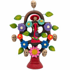 Skeleton Tree Arbol de Catrinas - Large-Ornaments & Figurines-Siesta Crafts