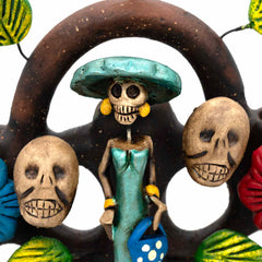 Skeleton Tree Arbol de Catrinas - Large-Ornaments & Figurines-Siesta Crafts