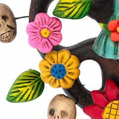 Skeleton Tree Arbol de Catrinas - Large-Ornaments & Figurines-Siesta Crafts