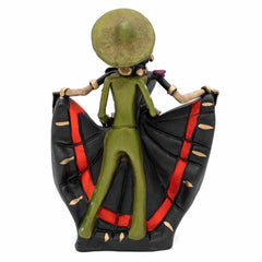 Mexican Skeleton Dancing Couple-Ornaments & Figurines-Siesta Crafts