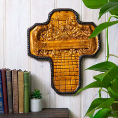 Last Supper Cross - Large-Christianity-Siesta Crafts