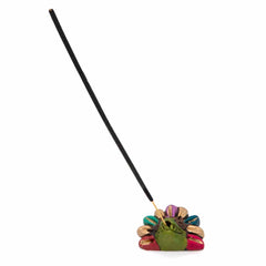 Aztec Creator God Incense Holder Colourful-Incense Holders-Siesta Crafts
