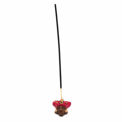 Aztec Warrior Incense Holder Colourful-Incense Holders-Siesta Crafts