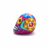Mexican Painted Skull Mini with Two Holes-Ornaments & Figurines-Siesta Crafts