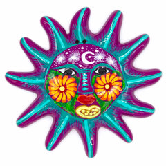 Mexican Painted Sun Small-Home Décor-Siesta Crafts