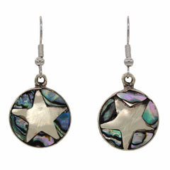 Estrella Redonda Earrings-Earrings-Siesta Crafts