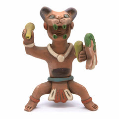 Aztec Jaguar Warrior Statue-Central & South American-Siesta Crafts