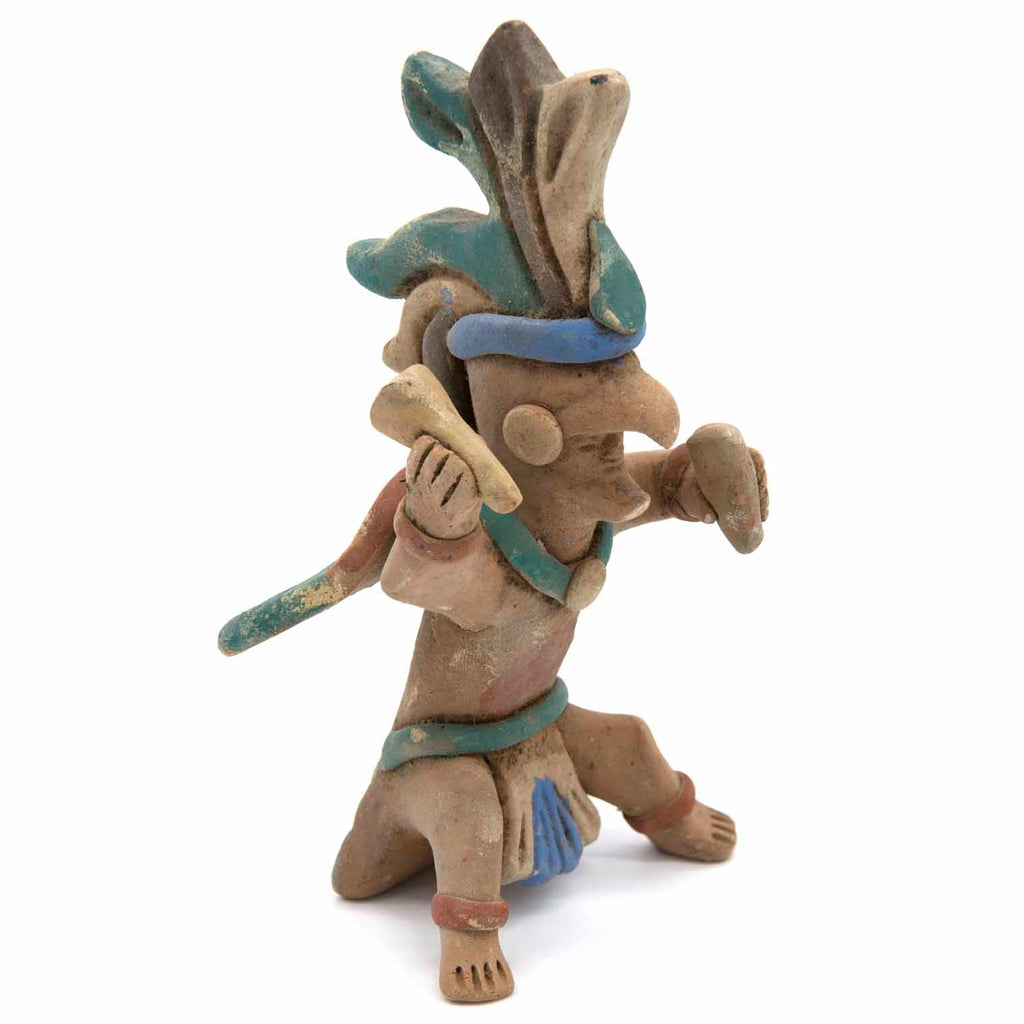 Aztec Eagle Warrior Statue-Central & South American-Siesta Crafts