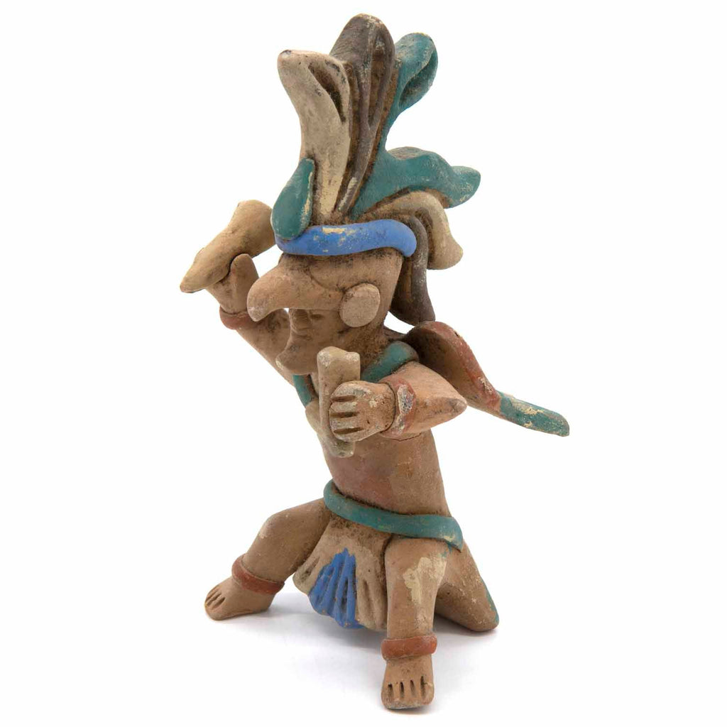 Aztec Eagle Warrior Statue-Central & South American-Siesta Crafts