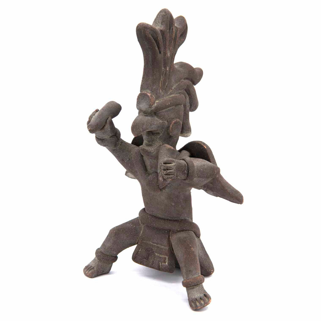 Aztec Eagle Warrior Statue-Central & South American-Siesta Crafts