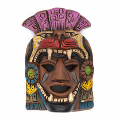 Mayan Jaguar God Mask-Central & South American-Siesta Crafts